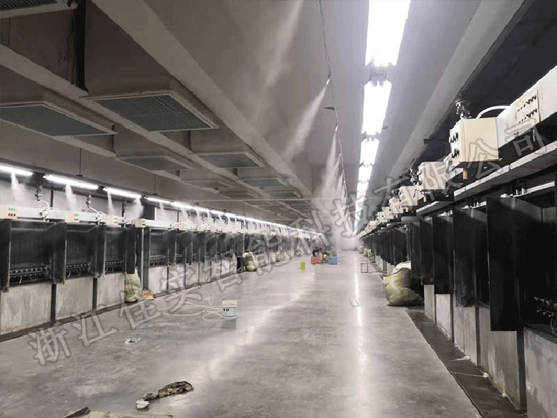江苏宏泰纤维科技公司-纺丝车间加湿详情图
