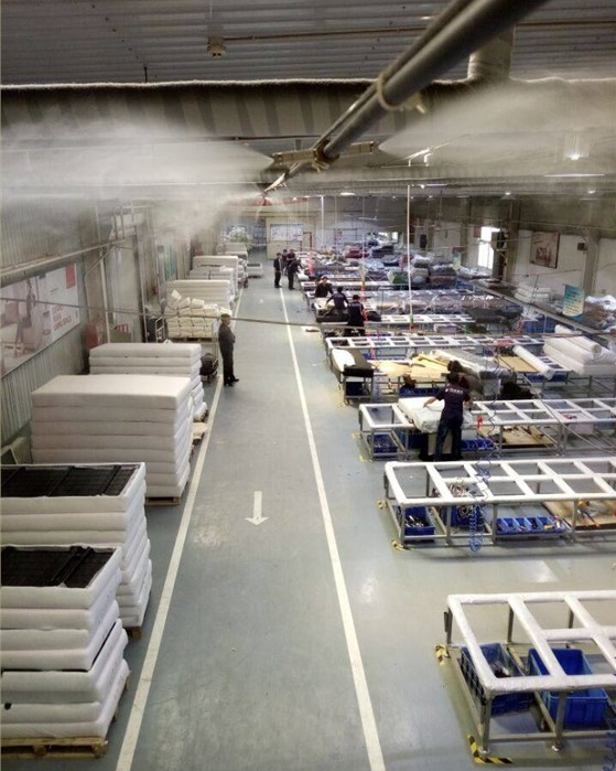 印刷厂喷雾加湿智能化控制系统