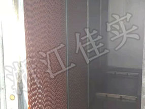 上海汽车配件空调机组湿膜加湿器案例
