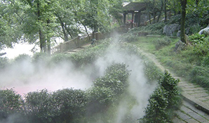 工业加湿系统在喷雾造景领域的运用