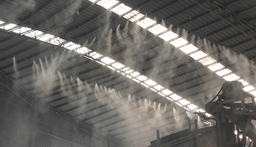 喷雾降尘系统适用于水泥厂吗