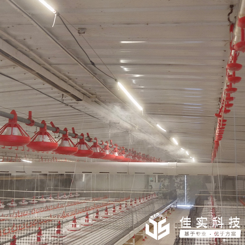 上海宏鸭养殖有限公司安装“浙江佳实”高压喷雾除臭系统！