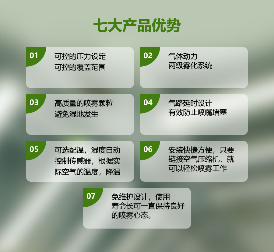 七大产品优势 七大产品优势