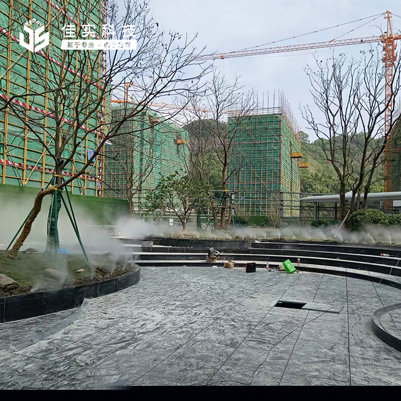 金昌山语鹭_喷雾造景