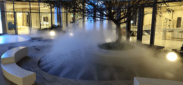 杭州之江银泰喷雾造景效果展示