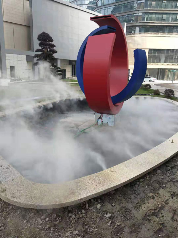 杭州西湖墅喷雾造景系统案例