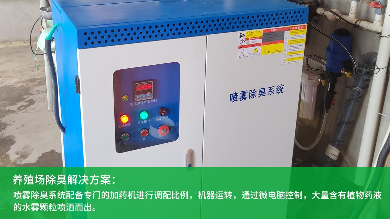 喷雾除臭系统是如何减少养殖场臭气污染的?