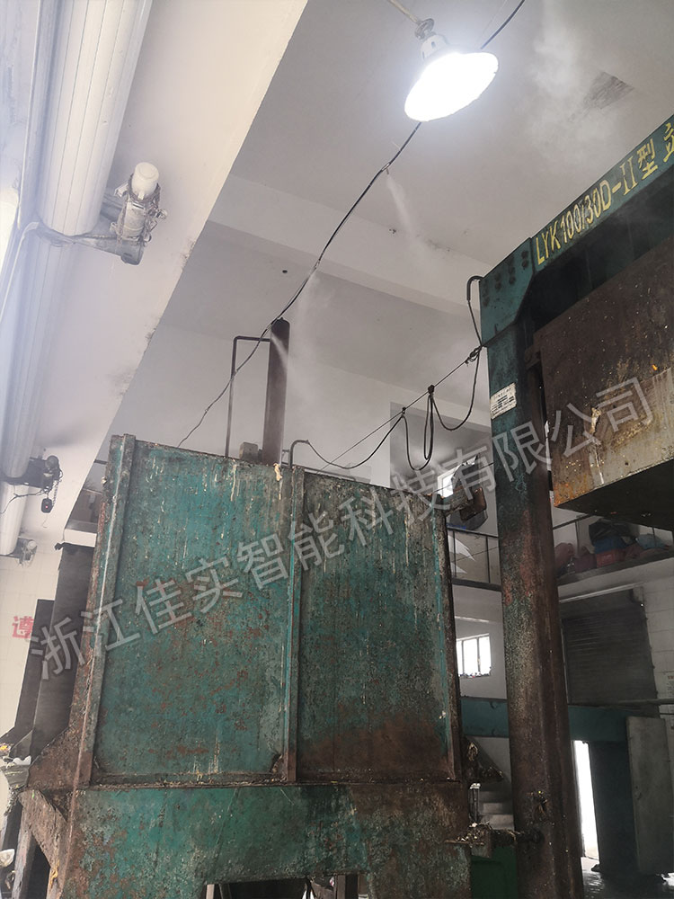 浙江宁波垃圾中转站安装高压喷雾除臭案例