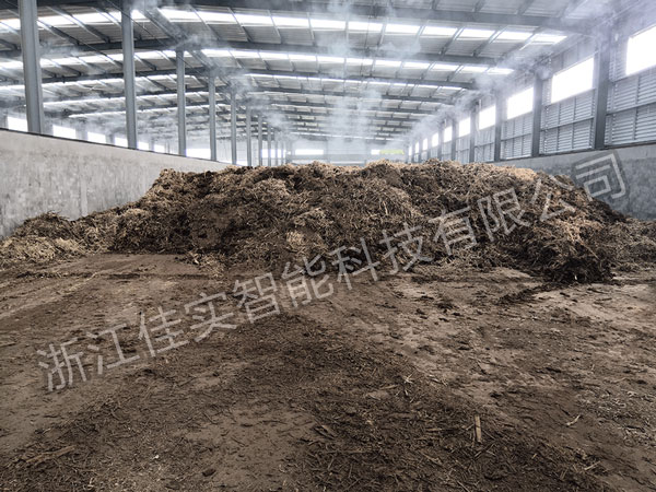 瑞安市一禾环保科技肥料发酵车间喷雾除臭案例