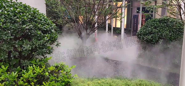 住宅小区为什么要用喷雾造景系统